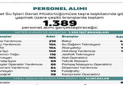 DSİ 1389 PERSONEL ALIMI DEVAM EDİYOR! İŞKUR Devlet Su İşleri Genel Müdürlüğü DSİ 1389 işçi alımı başvuru ekranı: DSİ 1389 işçi alımı başvuru şartları neler, kadro ve başvuru tarihi belli oldu mu?