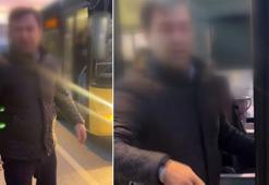 İETT şoförü yolcuya saldırdı! Yaşananlar kamerada