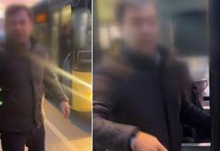 İETT şoförü yolcuya saldırdı! Yaşananlar kamerada