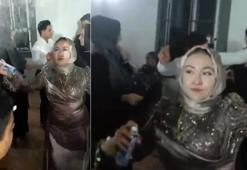 Dans ederek, kar spreyi sıkıyordu! Herkesin gözü önünde öldürüldü