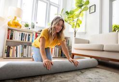 Kış iyice bastırmadan halıyı bu şekilde serin! Eviniz hamam gibi olacak