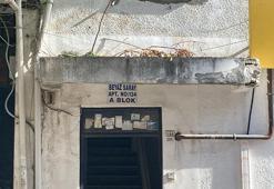 Kocaeli Darıca’da 5 katlı bina alarm verdi! Kolonlarda çatlak tespit edildi