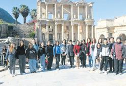 Öğrencilere tarih ve müzik molası