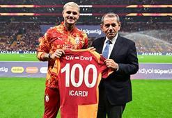 Mauro Icardi, 100. maç plaketini aldı!