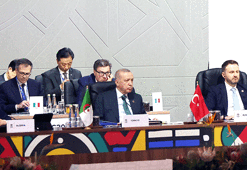 Cumhurbaşkanı Erdoğan, G20 Zirvesi'nde Herkes İçin Adil ve Makul bir Gelecek Oturumu'na katıldı