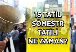 GERİ SAYIM SÜRÜYOR! YARIYIL TATİLİ (SÖMESTR) TARİHLERİ | 15 tatil ne zaman, karneler hangi tarihte verilecek? İkinci dönem ne zaman başlayacak?