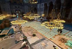 Ayasofya’ya 'kamyon iddiaları'na yanıt! Fotoğraflar paylaşıldı