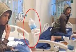 Kuduzdan hayatını kaybetti! Son görüntüleri dehşete düşürdü