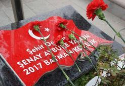 Şehit öğretmen Şenay Aybüke Yalçın mezarı başında anıldı