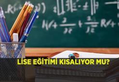 LİSELER KISALACAK MI? BAKAN TEKİN AÇIKLADI! Lise eğitimi 2 yıl mı oluyor, zorunlu eğitim süresi kaç yıl olacak, kısalacak mı?