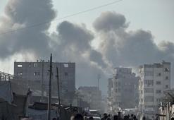 İsrail'den Gazze'ye yoğun bombardıman! Topçu atışıyla binaları yıktılar