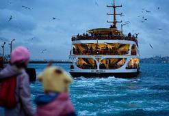 İstanbul’da elverişsiz hava koşulları nedeniyle Şehir Hatları ve İDO seferleri iptal edildi