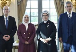 Emine Erdoğan, DSÖ heyetiyle görüştü