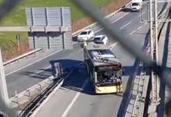 İstanbul’da tehlikeli manevra: İETT şoförü yolu kaçırdı, tüm trafiği tehlikeye attı
