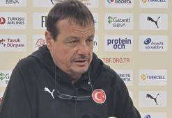 Ergin Ataman'dan Bosna Hersek maçı öncesi açıklama: Bizim için bir avantaj