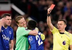 Maçta kavga etmişlerdi! Idrissa Gueye ile Michael Keane ringe çıktı