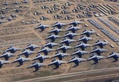 Dünyayı şaşırtan görüntü! Çölün ortasındaki 35 milyar dolarlık sır: 4.500 uçak neden burada?