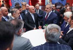 Dışişleri Bakanı Hakan Fidan, Almanya'da Türk STK temsilcileriyle görüştü