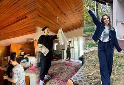 Terk edilmiş 50 yıllık köy evine göç ettiler! ‘Buradan bir şey olmaz diyenler şimdi çok beğeniyor’