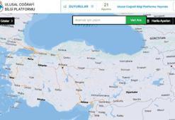 Sığınaklar ve fay hatları da bu haritada