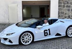 Trabzon’a milyonluk Lamborghini ile geldi