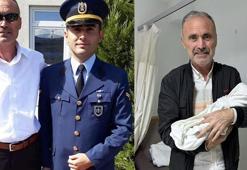 Düşen uçakta şehit olan astsubay Emre Altıok’un bebeği dünyaya geldi