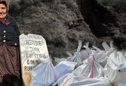 Onlarca kişinin mezarı aşındı! Tüm köy cenaze namazı kıldı