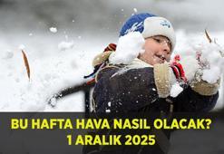 METEOROLOJİ KAR VE SAĞANAK UYARISI: Bu hafta hava nasıl olacak, hangi illere kar yağacak? İşte, 1 Aralık 2025 hava durumu raporu