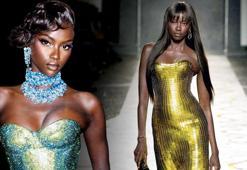 Mültecilikten moda ikonuna! Siyahi güzelliğin temsilcisi
