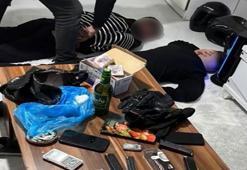 Rezidansta 'zula daire': 19 ve 20 yaşındaki şüpheliden cephanelik ve uyuşturucu çıktı