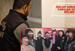 Masaj salonunda fuhuş baskını! 9 kadın gizli bölmeden çıktı