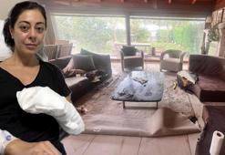 Dekoratif şömine bomba gibi patladı! Ölümden döndü: 'Alev alev yanıyordum'