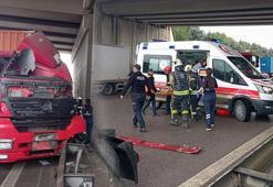 Korkunç ölüm! Kullandığı TIR’ın altında can verdi