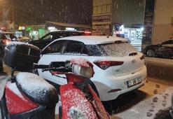 Ardahan beyaza büründü! Mevsimin ilk karı düştü