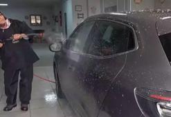 Oto yıkamacılığına kadın eli değdi! Hülya hanım ve ekibi, araçları pırıl pırıl yapıyor