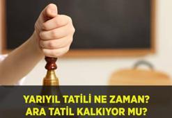 YARIYIL TATİLİ NE ZAMAN? 15 tatil ne zaman başlayacak? 2025-2026 eğitim öğretim yılı birinci dönem ne zaman sona erecek? Ara tatil kalkacak mı?