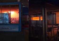 Başakşehir'de restoranda çıkan yangın söndürüldü