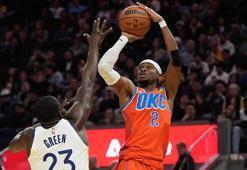 NBA'de Oklahoma City Thunder'dan üst üste 13. galibiyet!