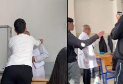Öğrencilerden öğretmene zorbalık! Ankara'da lisede tepki çeken görüntüler