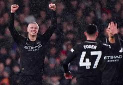 Premier Lig'e Erling Haaland damgası! Rekora doymuyor