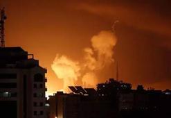 İsrail'den Şam'a SİHA'larla hava saldırısı