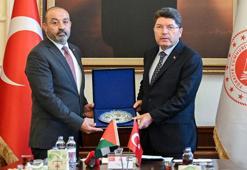 Bakan Tunç, Filistin Başsavcısı Al-Khatib'i kabul etti