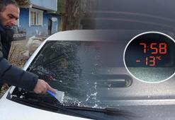 Kent buzdan şehre dönüştü! Sabah uyandıklarında araçlarını bu halde buldular