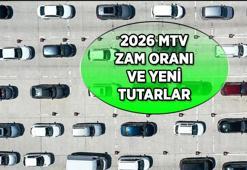 Motorlu Taşıtlar Vergisi (MTV) 2026 zam oranı yüzde kaç oldu? İşte belirlenen yeni zam oranına göre yeni zamlı MTV tutarları...