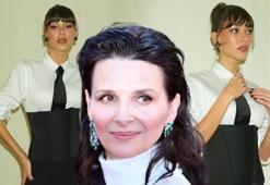 Suudi Arabistan'dan paylaştı! Dilan Çiçek Deniz ve Juliette Binoche yan yana