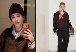 Hazal Kaya'dan eski dizisine gönderme! Aynadan poz verdi