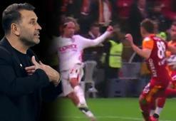 Galatasaray'dan Samsunspor maçı yorumu: Penaltı değil!