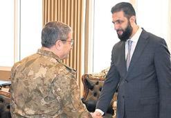 Genelkurmay Başkanı Org. Bayraktaroğlu, Şara ile görüştü