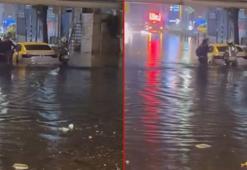 İstanbul’da yağmur felaketi: Alt geçitte mahsur kalan sürücü kurtarıldı