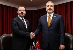 Dışişleri Bakanı Hakan Fidan, Suriyeli mevkidaşı Şeybani ile görüştü